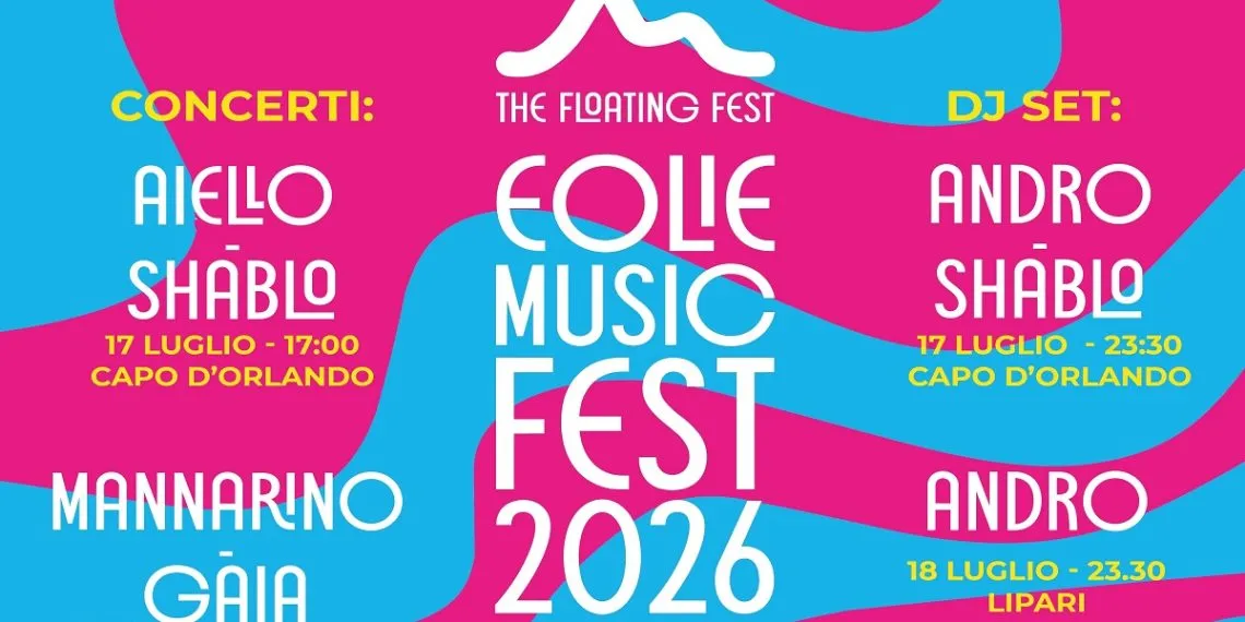 Torna l’Eolie Music Fest. Il festival con i concerti sul caicco-palco a Capo d’Orlando e Salina